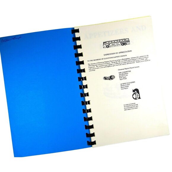 Glenstone Baptist Church Cookbook – 1994 Spiral Bound – Springfield Missouri - Picture 4 of 6